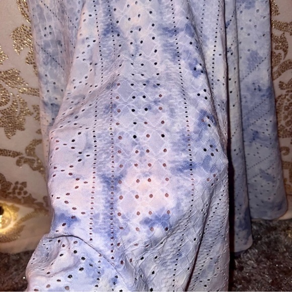 🥀 Knit Works Girls Blue Spring Dress - Picture 4 of 8